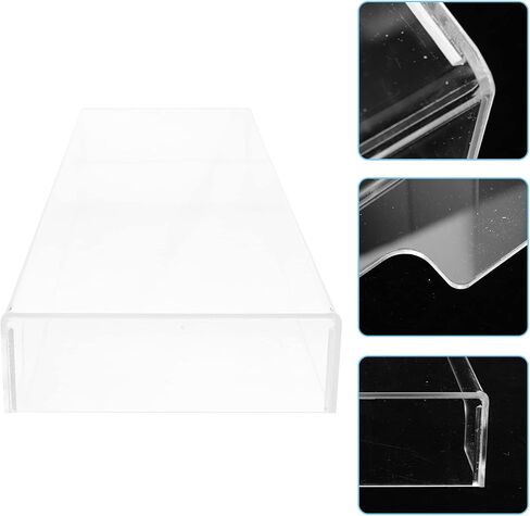 DOITOOL Clear Acrylic Keyboard Cover Protector Anti-Cat, Desktop Keyboard Protector Mechanical Keyboard Cover Computer Keyboard Mice Accessories (18.6 x 5.9X 1.8inch) in Saudi Arabia