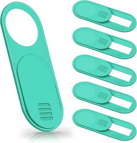 ONKENTET 6PCS Webcam Cover Slide Compatible with Tesla Model 3 Y X S 2017-2023 Accessories Car Camera Cellphone Laptop Privacy Covers Slide Frosted Interior Cabin Front Camera Thin Cover (Green) in Kuwait