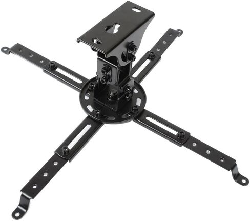 VideoSecu LCD DLP إمالة دوارة مائلة حامل تثبيت على السقف يناسب السقف المسطح والمقبب PJ1B WU7 in Kuwait