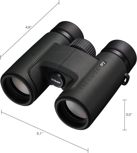 Nikon Prostaff P3 10x42 (16777) Black Binoculars Bundle with Lens Pen, and Cloth - High Powered Compact Adult Binoculars for Hunting, Bird Watching, and Hiking Essentials, Zoom Lightweight Travel in Saudi Arabia