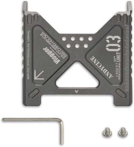 ANDYCINE Magnalium DIY SSD Case Lunchbox III for Samsung 870EVO and 870QVO SSD, Compatible with Atomos Ninja V, V+, Ninja Flame, Ninja Inferno and Shogun Inferno in Kuwait