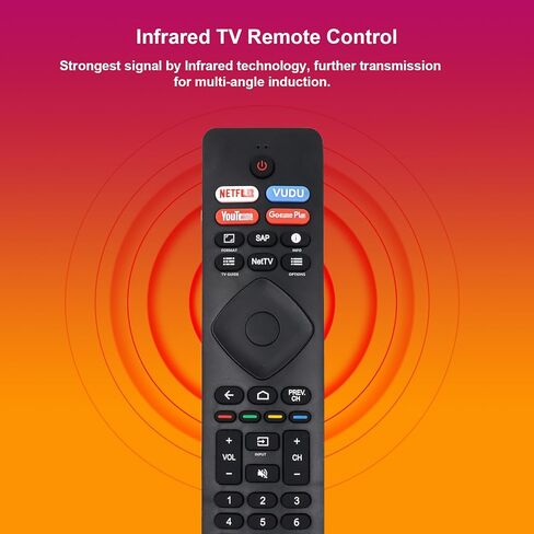 جهاز تحكم عن بعد بديل RF402A-V14 IR جديد لتلفزيون فيليبس أندرويد 43PFL5604/F7 43PFL5704/F7 50PFL5604/F7 50PFL5704/F7 55PFL5604/F7 55PFL5704/F7 65PFL5604/F7 65PFL5704/F7 75PFL 5704/F7 (بدون صوت) in Kuwait