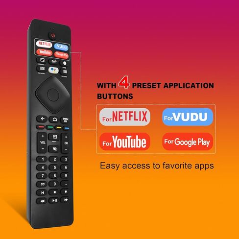 جهاز تحكم عن بعد بديل RF402A-V14 IR جديد لتلفزيون فيليبس أندرويد 43PFL5604/F7 43PFL5704/F7 50PFL5604/F7 50PFL5704/F7 55PFL5604/F7 55PFL5704/F7 65PFL5604/F7 65PFL5704/F7 75PFL 5704/F7 (بدون صوت) in Kuwait