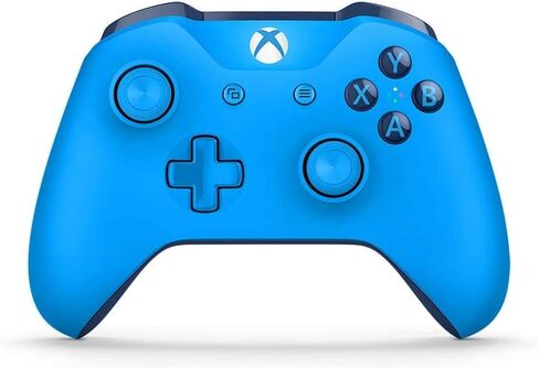 وحدة تحكم ألعاب الفيديو Microsoft XBOX One اللاسلكية، أزرق (متجدد) in Saudi Arabia