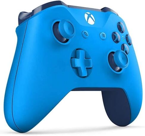 وحدة تحكم ألعاب الفيديو Microsoft XBOX One اللاسلكية، أزرق (متجدد) in Saudi Arabia