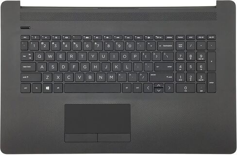 بديل Jxjslp لجهاز الكمبيوتر المحمول HP 17-by 17-CA 17T-by 17Z-CA العلوي للوحة المفاتيح الأمريكية مع مجموعة لوحة اللمس بوظيفة غير PTP L22751-001 L48409-001 Jet Black in Kuwait