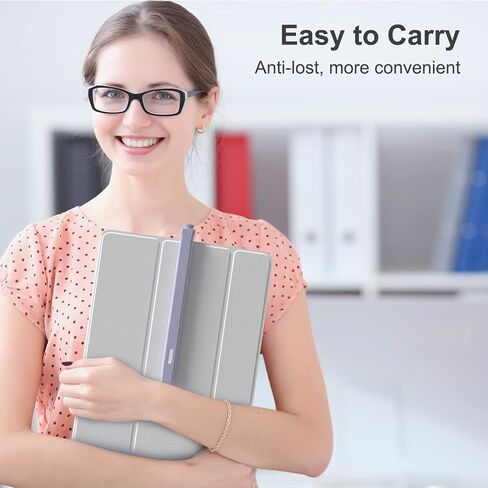 iLzyty Holder Case Compatible with Apple Pencil 2nd Generation, New TPE Material Pencil Cover, Anti-Slip Grip Pencil Holder Sleeve, Magnetic Charging & Double-Tapping Supported in Saudi Arabia