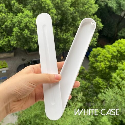 حقيبة حمل لقلم Apple الجيل الثاني والجيل الأول - صندوق تخزين مع غطاء مغناطيسي قابل للدوران لقلم Apple - حافظة واقية لقلم iPad - ملحقات الحامل (أرجواني) in Kuwait