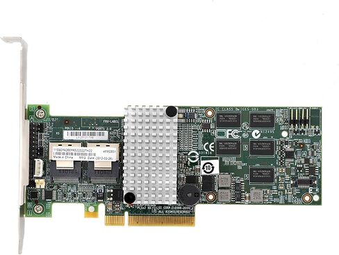 بطاقة صفيف M5015، مصفوفة ASHATA الذكية، وحدة التحكم Megaaid 9260-8i، PCIe x8 لـ LSI 46M0851، دعم محركات الأقراص الصلبة SATA وSAS بسرعة 3 جيجابت/ثانية و6 جيجابت/ثانية in Kuwait