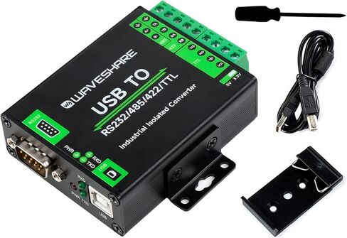 USB TO RS232/485 Serial Converter Adapter, Onboard Original FT232RNL Chip | Built-in Self-Recovering Fuse, TVS Protection Circuit, etc. Compatible with Mac, Linux, Android, Win11/10/ 8.1/8/7 in Saudi Arabia