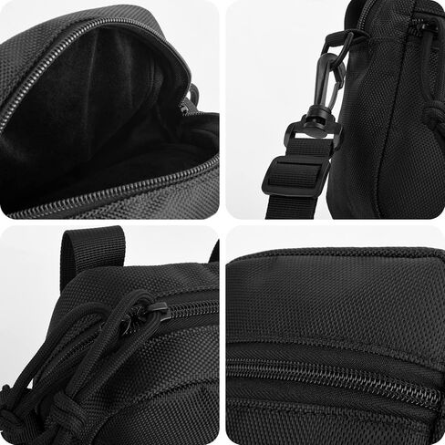 حافظة واقية Xxerciz لنظارات الرؤية الليلية Fvtga، حقيبة سفر من النايلون لمناظير الرؤية الليلية، بطانة ناعمة وحزام كتف، جيب جانبي لبطاقة SD، كابل بيانات، دليل (الجراب فقط) in Kuwait