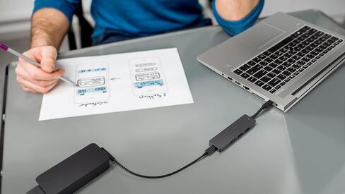 Hp Elite USB-C Hub, 4WX89AA in Saudi Arabia