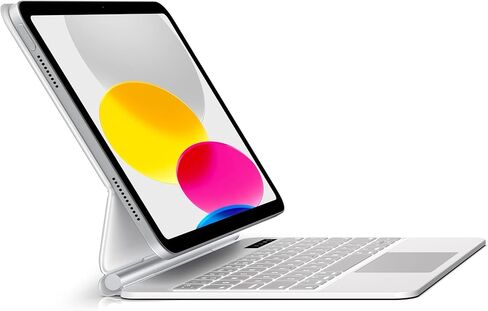 typecase Edge Slim Magnetic Backlit Keyboard Case for iPad 10th Generation (10.9-inch, 2022) - Wireless Cover with Keypad & Multi-Touch Trackpad Compatible with Apple iPad 10 Gen 10.9 in Kuwait