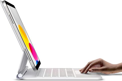 typecase Edge Slim Magnetic Backlit Keyboard Case for iPad 10th Generation (10.9-inch, 2022) - Wireless Cover with Keypad & Multi-Touch Trackpad Compatible with Apple iPad 10 Gen 10.9 in Kuwait