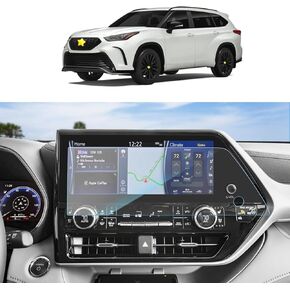 for 2024 Toyota 4Runner Screen Protector 2020-2024 4Runner 8 Inch Navigation Toyota 4Runner 2024 Accessories Tempered Glass Anti-Scratch HD Clear