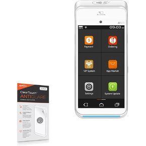 BoxWave Screen Protector Compatible with Pax A910 - ClearTouch Anti-Glare (2-Pack), Anti-Fingerprint Matte Film Skin