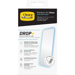OtterBox iPhone 15 Pro MAX (Only) Premium Glass, antimicrobial, anti-scratch protection, shatter Resistant, crystal clarity
