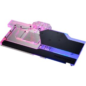 Phanteks (PH-GB3090GBARS_BK01_BP) Glacier G30 AORUS لجيجابايت AORUS RTX 3090/3080، مطلي بالنيكل ، أكريليك ، لوح غطاء ألومنيوم ، RGB ، كتلة ماء كاملة - أسود in Kuwait