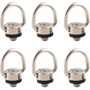 Camera Carabiner Clip D-Ring - Easily Attach a Carabiner to your Camera with this 1/4-20 Tripod Mount D-Ring (2-Pack) in Kuwait