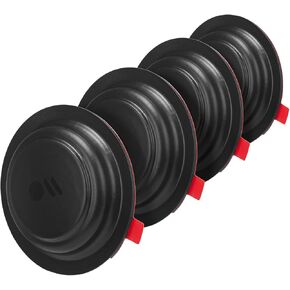Case-Mate - Sticker Mount Case for AirTags - Holder - Sticks to Most Hard Surfaces - Black