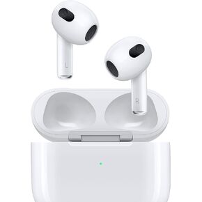 Apple AirPods with Lightning Charging Case (3rd Generation) White (Renewed Premium)