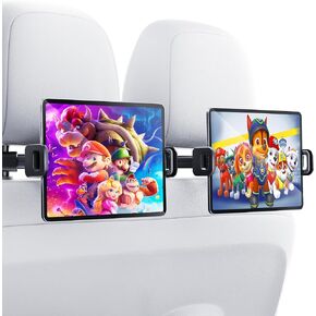 2 Pack Tablet iPad Holder for Car Backseat Tablet Holder Phone Mount Stand for iPad, Tablets, Nintendo Switch, iPhone, Smartphones, Gift for Men and Women (Style B) in Kuwait