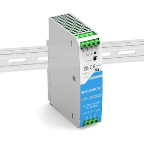 AC/DC 75W 24V 3.2A Output DIN Rail Power Supply Built in Active PFC in Kuwait
