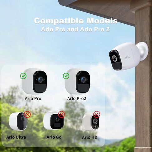 JESSY Replacement Batteries Compatible with Arlo Pro/Arlo Pro 2, 1 Pack Upgrade 7.2V Rechargeable Lithium Battery (NOT Compatible with Arlo Ultra 2, Arlo Pro 3) in Kuwait