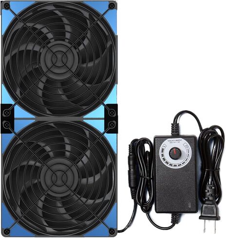 120mmx6 720mm Adjustable PC Ventilation & Exhaust Fan with Speed Controller in Kuwait