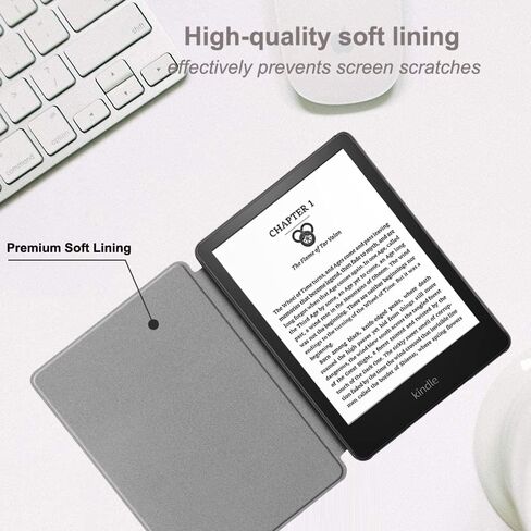 حافظة FANRTE لجهاز Kindle الجديد كليًا (إصدار 6 بوصة الجيل الحادي عشر 2022)، غطاء خفيف الوزن من جلد البولي يوريثان مع خاصية التنبيه/النوم التلقائي الذكي (لا يناسب الجيل الحادي عشر من Paperwhite الجديد تمامًا)، سماء مرصعة بالنجوم in Kuwait