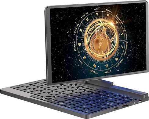 كمبيوتر محمول صغير معدني بالكامل بشاشة لمس 8 بوصات كمبيوتر محمول للألعاب Intel الجيل الثاني من وحدة المعالجة المركزية Alder Lake-N N100 Windows 11 12G RAM/256GB SSD مع كاميرا ويب in Saudi Arabia