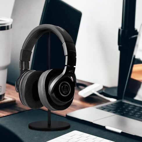 Krone Kalpasmos Audio Technica ATH-M50X Replacement Earpads, Audio Technica Headphone Pads Fit ATH M50 M50s M50BT M40X M40 M35 M30, Pads for ATH M-Series, Soft and Thick Memory Foam, Classic Black in Kuwait