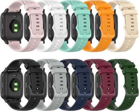 سوار QGHXO لـ Garmin Venu Sq، سوار ساعة بديل من السيليكون الناعم لموسيقى Garmin Venu/Venu Sq/Venu Sq (بدون متتبع) in Kuwait