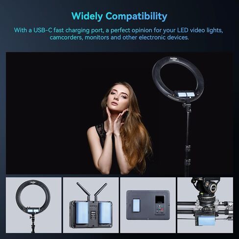 سمول رينج بطارية كاميرا قابلة لاعادة الشحن بمنفذ USB-C من سلسلة L-Series/NP-F550 in Saudi Arabia