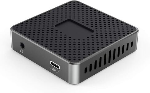 اوكسلاو بطاقات تسجيل الالعاب، بطاقات تسجيل فيديو صوتية 1080P HDMI الى USB لتسجيل كاميرا دي اس ال ار وكاميرا اكشن والكمبيوتر للالعاب والبث المباشر ومؤتمرات الفيديو والبث المباشر (USB 3.0 مع حلقة) in Saudi Arabia