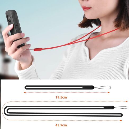 Lens Cap,Silicone Case, Desktop Base for Insta360 X3 Accessories in Kuwait