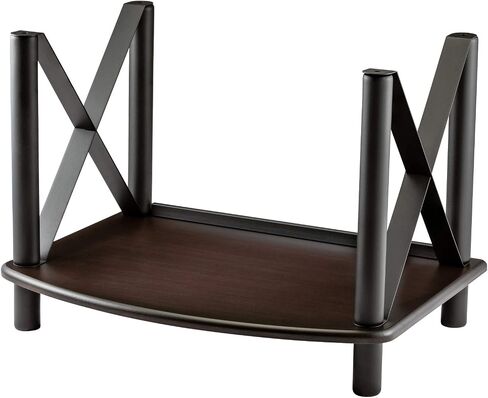 Pangea Audio Vulcan TT Turntable Stand with Vinyl Record Storage - Black in Saudi Arabia