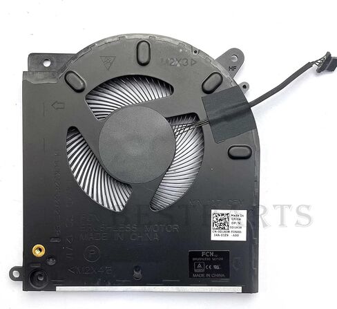 Bestparts مروحة تبريد جديدة لوحدة المعالجة المركزية + وحدة معالجة الرسومات 12 فولت بديلة لـ DELL Alienware (2020-2021) M15 R3، M15 R4، 0TG9V0 0D1X38 FM7C FM7D DFS240012AE0T DFSK324162A2E، AWm15-7272WHT-PUS AWM15R4-7689WHT-PUS in Saudi Arabia