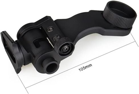 نظارات الرؤية الليلية Canis LATRANS PVS 14 Mount NVG Mount Dovetail J Arm Rhino Mount متوافقة مع جميع موديلات PVS-14 in Saudi Arabia