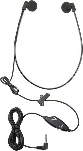 ECS 3.5 mm Stereo and Mono Audio Transcription Headset with Infinity-3 USB Foot Pedal - Includes USB Hub and Ear Cushions in Saudi Arabia
