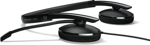 EPOS | Sennheiser Adapt 160 USB II (1000915) - Wired, Double-Sided, UC Optimized Headset with USB Connectivity - Superior Stereo Sound - Enhanced Comfort - Call Control - Black in Kuwait