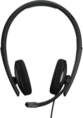 EPOS | Sennheiser Adapt 160 USB II (1000915) - Wired, Double-Sided, UC Optimized Headset with USB Connectivity - Superior Stereo Sound - Enhanced Comfort - Call Control - Black in Kuwait