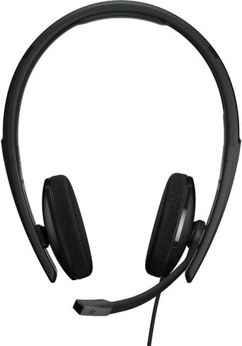 EPOS | Sennheiser Adapt 160 USB II (1000915) - Wired, Double-Sided, UC Optimized Headset with USB Connectivity - Superior Stereo Sound - Enhanced Comfort - Call Control - Black in Kuwait