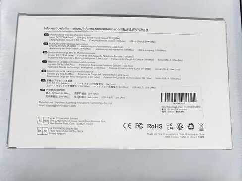 دوب شاحن لاسلكي متوافق مع ايفون 13 12 11 برو ماكس ميني SE XS 8P، قاعدة شحن لاسلكية 3 في 1 لسماعات ايربودز برو/1/2/3، حامل شاحن ساعة لساعة اي ووتش 7 اس اي 6 5 4 3 2 1 in Kuwait