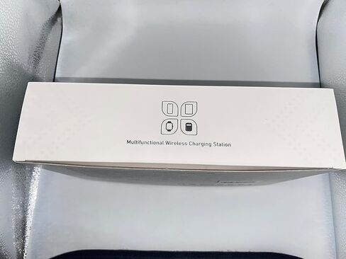 دوب شاحن لاسلكي متوافق مع ايفون 13 12 11 برو ماكس ميني SE XS 8P، قاعدة شحن لاسلكية 3 في 1 لسماعات ايربودز برو/1/2/3، حامل شاحن ساعة لساعة اي ووتش 7 اس اي 6 5 4 3 2 1 in Kuwait