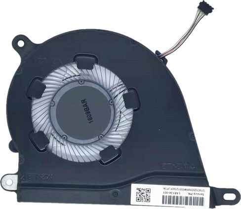 QUETTERLEE مروحة تبريد وحدة المعالجة المركزية لـ HP Pavilion 15-DY 15-dy1036nr 15-EF 14-DQ 14S-FQ DQ DR 15S-FQ 15S-EQ 340S G7 TPN-Q221 Q222 Q242 14S-FR 15T-DY 15-DY1751ms Series L68134-00 1 L68629-001 ND75C07-19A18 مروحة in Saudi Arabia