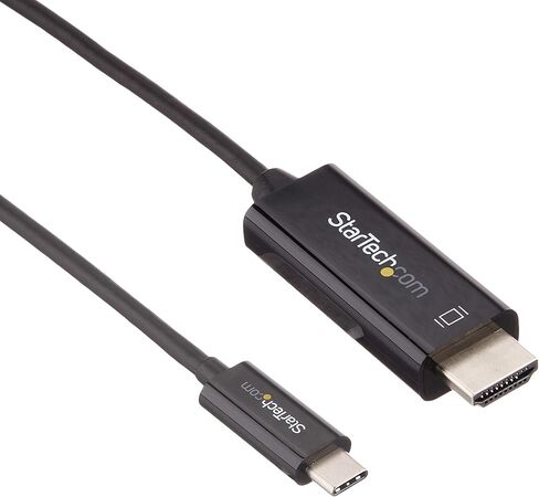 كابل StarTech.com بطول 10 أقدام (3 أمتار) USB C إلى HDMI - كابل محول فيديو USB من النوع C إلى HDMI 2.0 4K 60 هرتز - متوافق مع Thunderbolt 3 - شاشة/شاشة كمبيوتر محمول إلى HDMI - وضع DP 1.2 Alt HBR2 - أبيض (CDP2HD3MWNL) in Kuwait