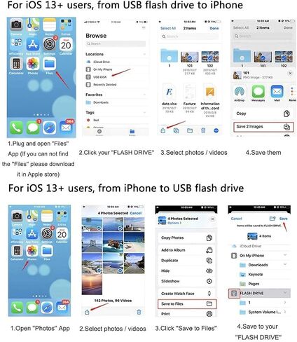 محول لايتنينج إلى HDMI 5 في 1 USB OTG كاميرا رقمية محول محول، قارئ بطاقة SD وTF محول شاشة مزامنة 1080P مع كابل شاحن لهاتف آيفون 12/11/آيباد/يو إس بي على HDTV/جهاز عرض / شاشة (أبيض) in Kuwait