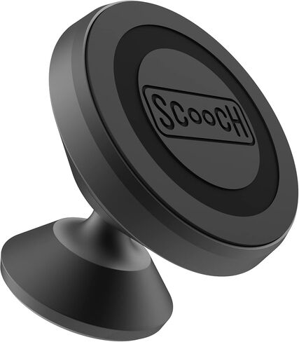 Scooch MagSafe Car Mount Compatible with Any Smartphone [MagMount] Compatible with MagSafe, Strong Magnets, Fully Adjustable Magnetic Car Mount, Sticks to Dashboard, Works Best MagCase in Kuwait