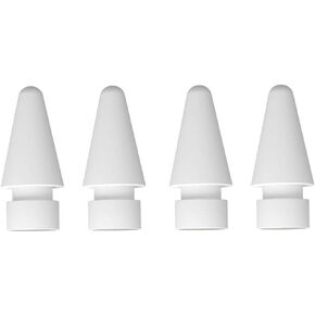 نصائح قلم رصاص لأقلام Apple Pencil Nibs البديلة لقلم Apple متوافقة مع iPencil الجيل الأول والثاني لأجهزة iPad/iPad Pro Mini (4 عبوات) in Kuwait